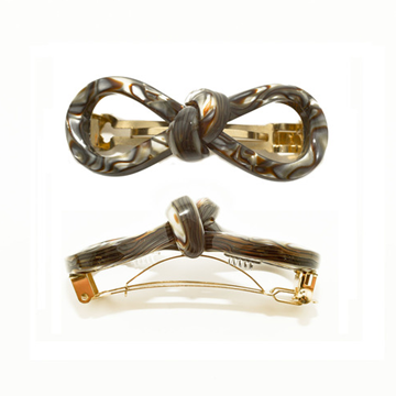 Picture of Hair Clip Bow 8 S On - Hand Made In France