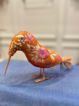 Picture of LIZA: Tangerine Kingfisher (SOLD)