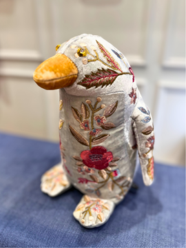 Picture of LIZA: Soft Blue Penguin (Big) (SOLD)