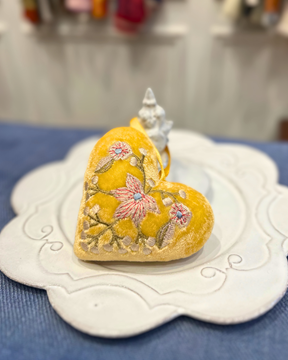 Picture of LIZA: Yellow Heart (SOLD)
