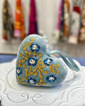 Picture of HOPE: Heavenly Blue Heart (SOLD)