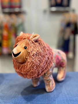 Picture of LIZA: Pink Quartz Lion (SOLD)