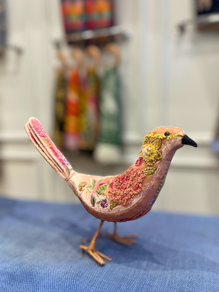 Picture of FLEUR: Rose Standing Bird (SOLD)