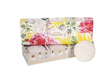 Picture of Fragonard Flower of the Year 2026: L'Air de Grasse Soap Set Gift Box